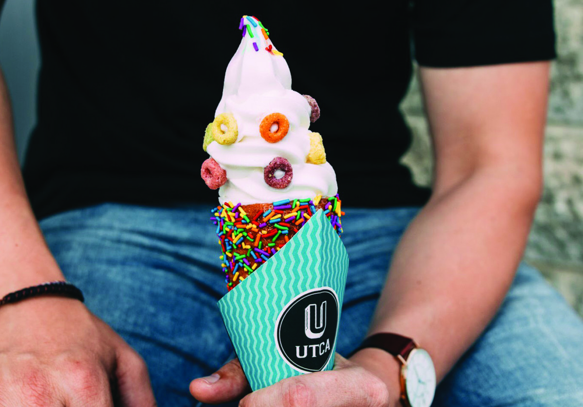 Ice cream for Calgary Pride. Photo courtesy UTCA