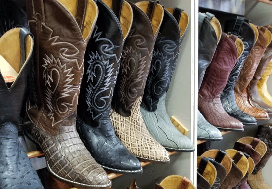 local gifts Courtesy of the Alberta Boot Company