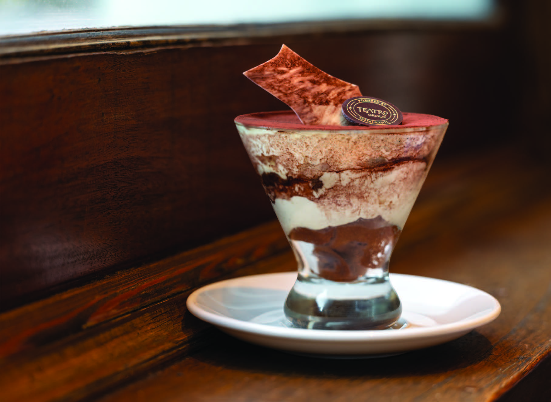 Tiramisu dessert from teatro